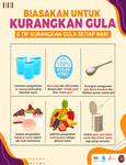 Biasakan Untuk Kurangkan Gula