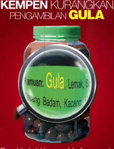 Gula:Kurangkan Pengambilan Gula