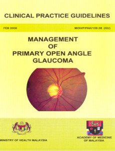 Management of Primary Open Angle Glaucoma