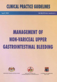 Management of Non-Variceal Upper Gastrointestinal Bleeding
