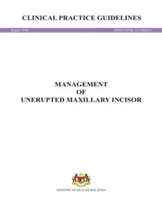 Unerupted Maxillary Incisor