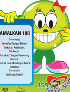 Stres:Jom Tangani Stres: Amalkan 10 B