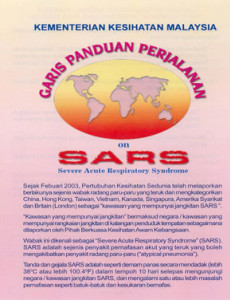 SARS :Garis Panduan Perjalanan SARS (Bahasa Malaysia)