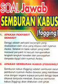 Soal Jawab Semburan Kabus