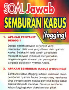 Soal Jawab Semburan Kabus