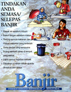 Banjir : Tindakan anda semasa dan selepas banjir