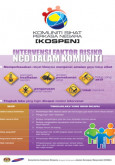 NCD:Intervensi Faktor Risiko NCD Dalam Komuniti