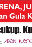 Gula:Pameran Kempen Kurangkan Pengambilan Gula Banner 1 cukup