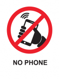 No phone