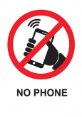 No phone