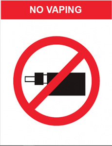 Vape : No Vaping (B.English)