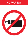 Vape : No Vaping (B.English)