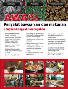 Penyakit Bawaan Air dan Makanan: Langkah-langkah pencegahan 