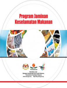 BKKM:Program Jaminan Keselamatan Makanan - Cover CD (Dalam)