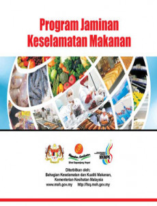 BKKM:Program Jaminan Keselamatan Makanan - Cover CD (Luar)