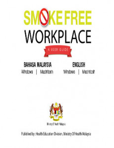 Smoke Free Workplace (Bahasa Malaysia)