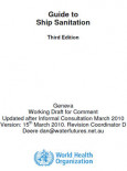 Guide to Ship Sanitation