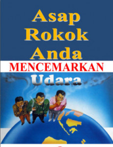 Merokok : Merokok : Asap rokok mencemarkan udara