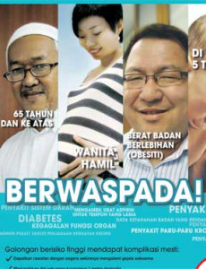 H1N1:Berwaspada! Golongan Berisiko Tinggi (BM)