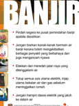 Banjir: Jagalah keselamatan anda semasa banjir