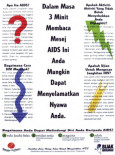 AIDS:Dalam masa 3 minit