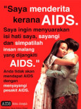 AIDS: Saya menderita kerana AIDS (B. Malaysia)