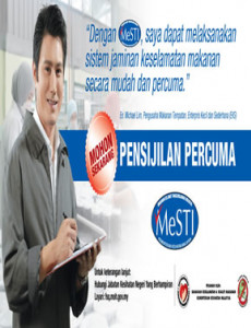 MeSTI Manufacture (Iklan) - Backdrop