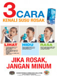 BKKM:3 Cara Kenali Susu Rosak