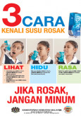 BKKM:3 Cara Kenali Susu Rosak