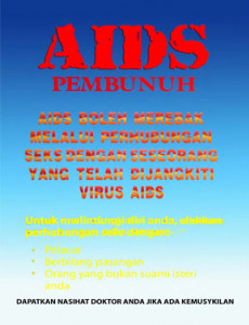 Aids Pembunuh (3)(B. Malaysia)