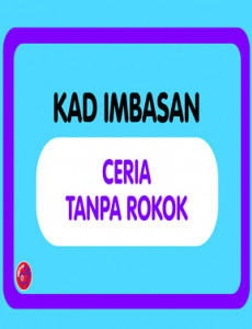 IMFree Tahun 1: Kad Imbasan - Ceria Tanpa Rokok