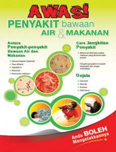 Makanan:Awas Penyakit Bawaan Air & Makanan