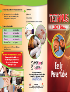 Imunisasi: Tetanus(Lock Jaw)-B.Inggeris (Depan)