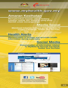 Portal MyHEALTH - Media Sosial