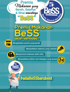 BKKM - Premis Makanan Yang Bersih, Selamat & Sihat Semestinya BeSS