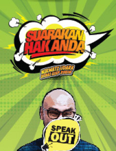 Bookmark : Speakout (Depan)