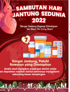 Hargai Jantung, Patuhi Rawatan Yang Ditetapkan