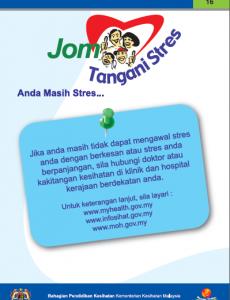 Stres:Pameran Kit Jom Tangani Stres 17