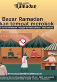 Bazar Ramadan Bukan Tempat Merokok