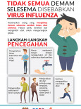 Tidak Semua Demam Selsema Disebabkan Virus Influenza