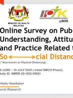 Online Survey on Public's Understanding, Attitude and Practice Related to Social Distancing