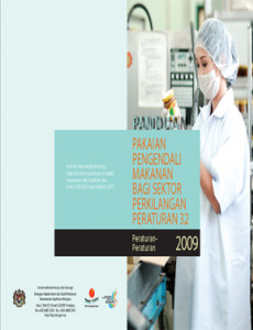 BKKM:Panduan Pakaian Pengendali Makanan Bagi Sektor Perkilangan Peraturan 32