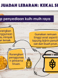 Juadah Lebaran Kekal Sihat : Tip Penyediaan Kuih-Muih Raya