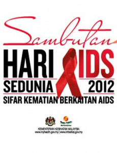 AIDS:Pameran Sambutan Hari AIDS Sedunia 2012(Banner)