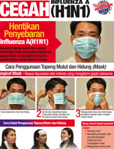 H1N1:Cegah H1N1 - Hentikan Penyebaran