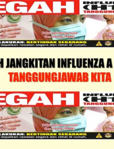 Khutbah Jumaat : Cegah Influenza A(H1N1) : Tanggungjawab Kita