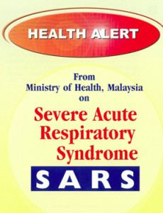 SARS: Health Alert Card