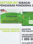 Pendermaan Organ - Kerjasama dengan POS Malaysia