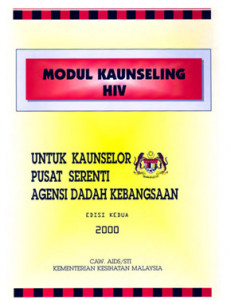  HIV/AIDS:Management of infected helath worker Modul kaunseling HIV/AIDS 