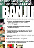 Banjir : Langkah-langkah yang patut selepas banjir